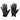 SUMMER GLOVES WITH SPARKLE STRIPE