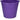7 l Bucket with Handle Purple
