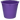 7 l Bucket with Handle Purple